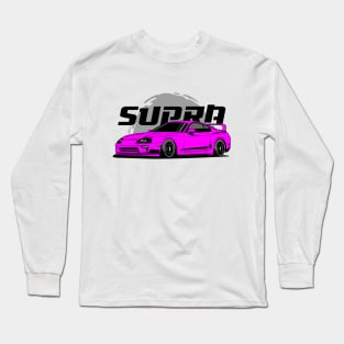 Pink Supra JDM Long Sleeve T-Shirt